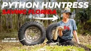 Amy the Python Huntress Relies on Kenda Tires in Saving the Florida Everglades!
