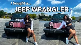I Bought A Jeep Wrangler! Car Tour | Early Birthday Gift To Myself