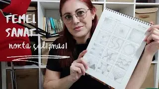 TEMEL SANAT DERSİ NOKTA ÇALIŞMASI #çizim  #temelsanat #tasarım