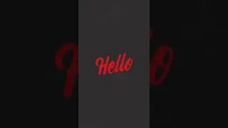 Mesmerizing Liquid Text Animation in After Effects | Eye-Catching Visuals