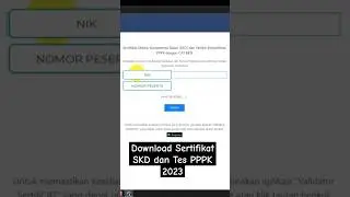 RESMI Cara Download Sertifikat SKD dan Tes PPPK 2023