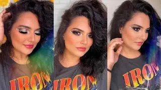 Wearable Silver Eye Makeup Tutorial 💕 | Farly Solomon