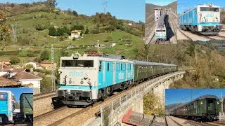 Tren histórico 269.411 Alsa por la Rampa de Payares⛰️🛤️🚂 19/11/2023