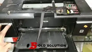 How to check nozzle print in Epson T-60 ( all ink printing or not )