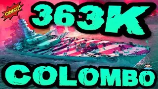 Colombo drückt 363K DMG *SAAAPPP* im "300K Club" ⚓️ in World of Warships 🚢 #worldofwarships