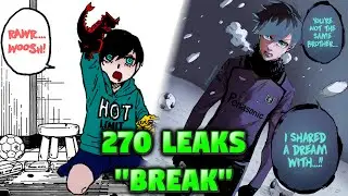 Itoshi Rin's URGE TO DESTROY...| Blue Lock 270 Spoiler Overview | Blue Lock Manga