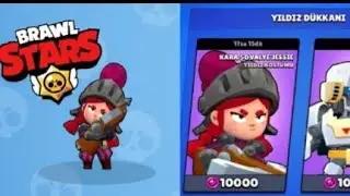 Kara şövalye jessie ile oynuyorum Brawl stars