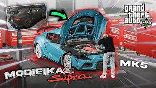 MODIFIKASI TOYOTA SUPRA A90 ( MK5 ) FULL UPGRADE!! - Grand Theft Auto V [ FiveM ]