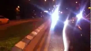 Eleanor Shelby GT500 burning rubber Cyprus mustang