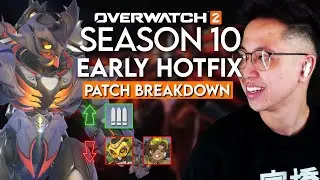 BIG ORISA NERFS - Overwatch 2 Season 10 Hotfix Patch Breakdown