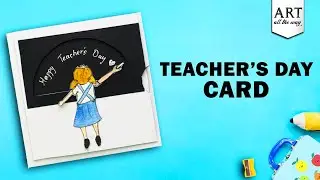 Teacher's Day Card | Gift idea |  Teacher’s Day Gift ideas | @VENTUNOART