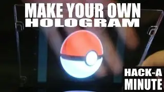 Make a hologram using a cellphone!