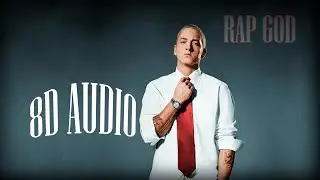 🎧Eminem - Rap God [8D AUDIO] 4K ULTRA HD🎧