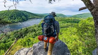 Hiking Through the Historic Mid-point of the Appalachian Trail | Harpers Ferry 4K