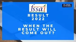 FSSAI Result 2022 | When the result will come out ? | Kab Aayega FSSAI 2022 ka Result #fssaiexam2022