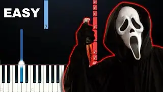Still Alive - Scream VI (EASY Piano Tutorial)