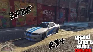 HOW TO MAKE PAUL WALKER'S 2F2F R34 SKYLINE!!!