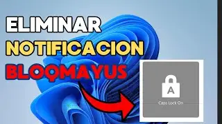 Remove Caps Lock Notification | HP Caps Lock On & Off Notification