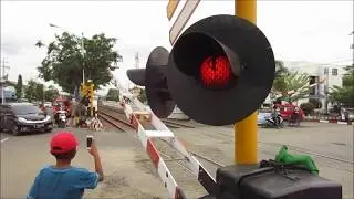 Perlintasan Kereta Api Jl KH Wahid Hasyim Brebes