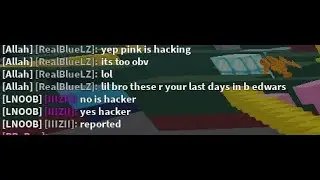 THEY ACCUSED ME OF USING HACKS IN ROBLOX BEDWARS