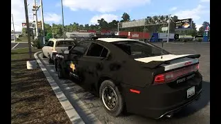 CONVOY TEST?? POLICE RP-CAR MOD-SCS -AMERICAN TRUCK SIMULATOR-ATS