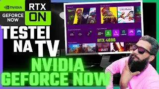 TESTEI NVIDIA GEFORCE NOW NA TV SAMSUNG GAMING HUB | NVIDIA CLOUD GAMING | CLOUD GAMING