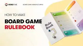 How to Make a Board Game Rulebook - Hero Time Manufacturing