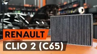 Hoe een interieurfilter / pollenfilter vervangen op een RENAULT CLIO 2 (C65) [AUTODOC-TUTORIAL]