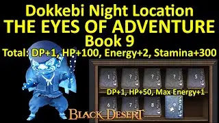 The Eyes of Adventure Book 9 Glowing Dokkebi Night Location Adventure Journal Guide Black Desert BDO