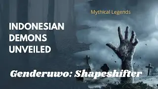 Indonesian Demons: Genderuwo A Giant Shapeshifter #spirits #demons #supernatural #ghosts #myths
