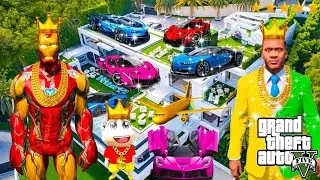 FRANKLIN TOUCH ANYTHING BECOME GOLD & DIAMOND || EVERYTHING IS FREE IN GTA 5
