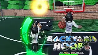 My New Roblox Basketball Game Backyard Hoops FINALLY RELEASED FOR FREE