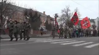 Хресна хода на честь освячення пам’ятника Гонті та Залізняку в Умані 05.12.15.