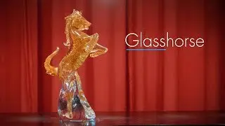 Glass horse