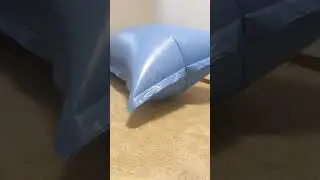 4' x 8' inflatable pool pillow 1 : Inflation