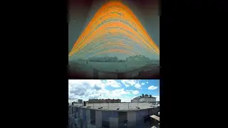Самодельный гелиограф из пивной банки. Соларография на крыше