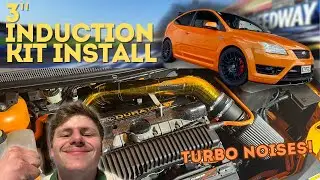 Installing an Induction Kit on my Mk2 Focus St225 - Turbo Flutter!