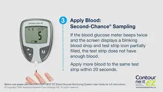 How to perform a blood glucose test | CONTOUR NEXT EZ | mmol/L | Canada (EN_CA)