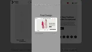 Create a Fashion Website Outfit Animation in Figma | Smooth UI Motion Design