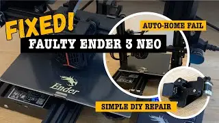 FIXED! Ender 3 Neo factory pre-assembly fault – solved in under an hour – and all still in warranty.