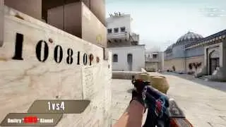CS:GO - cmd 1vs.4