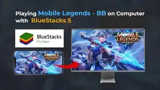 Playing Mobile Legends: Bang Bang on PC using BlueStacks 5!