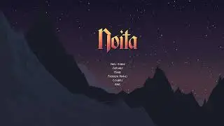 No light, no hope, only pain - Noita