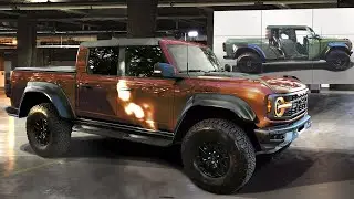 2026 Ford Bronco Pick-Up Truck - Perfect Size for a Raptor Off-Road Truck