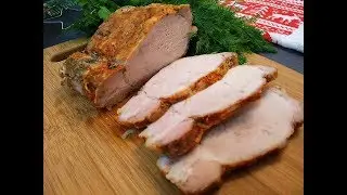 Pork in the oven in foil!  New year's menu 2020
