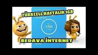 TURKCELL BEDAVA İNTERNET 2020 (HAFTALIK 1GB)