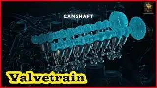 Valvetrain kya hota hai aur yeh kaise kaam krta hai #cars #automobileengine #automobile #mechanic