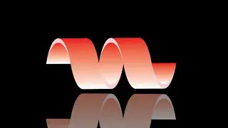 How to Create a 3D Ribbon design in Adobe Illustrator - 3d Twisted Ribbon Design