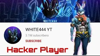 #WHITE444YT Hacker pro Free fire Player and YouTuber 💔😭 Proofs and live Recording 😱