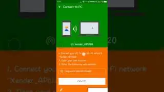 How to connect pc/Laptop using xender